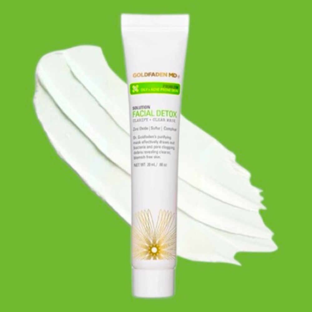 🟢3/$19! Goldfaden MD Facial Detox Mask Travel Size 20ml *NEW